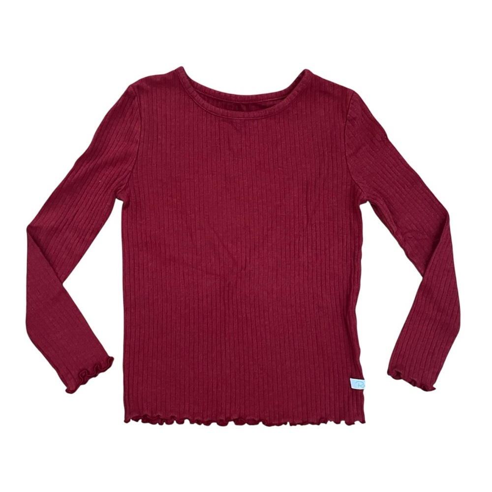 Ruffle Butts (5y) ribbed layering tee